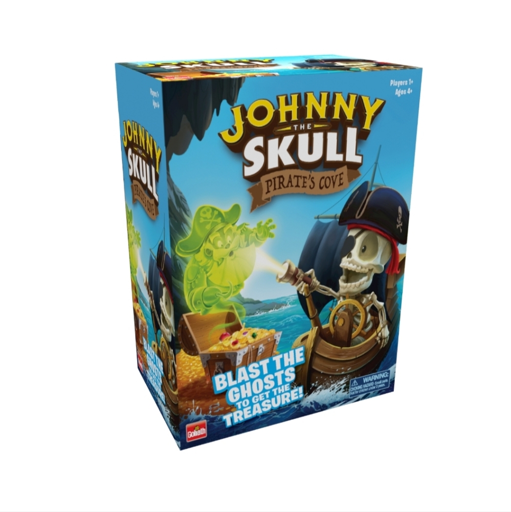 SOLD! Johnny The Skull Pirate's Cove - Blast The Ghosts to Get The Treasure Game - Picture 1 of 3